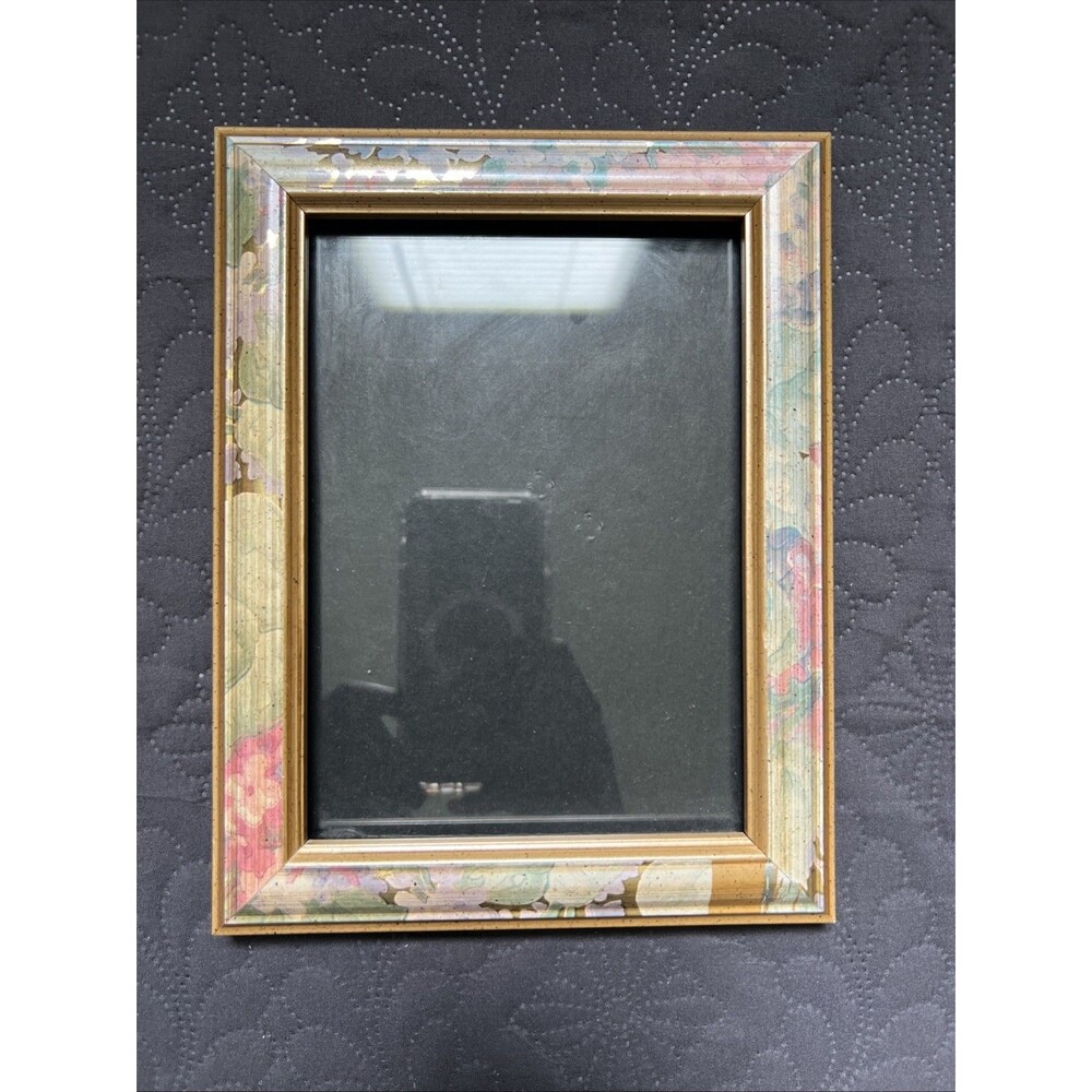 VTG Picture Frame MCM 5” X 7” Possibly By Burnes of Boston Home Accent Decor 80s